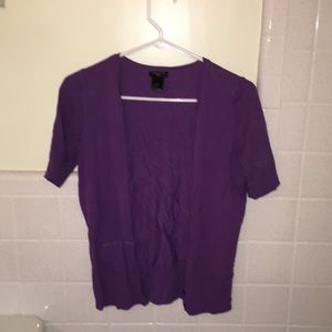 ANN TAYLOR SWEATER COVER